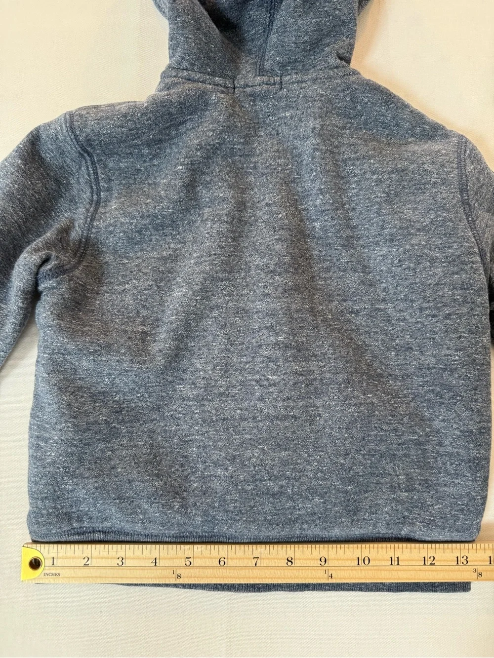 GAP Kids Navy Heather Sherpa Zip Hoodie